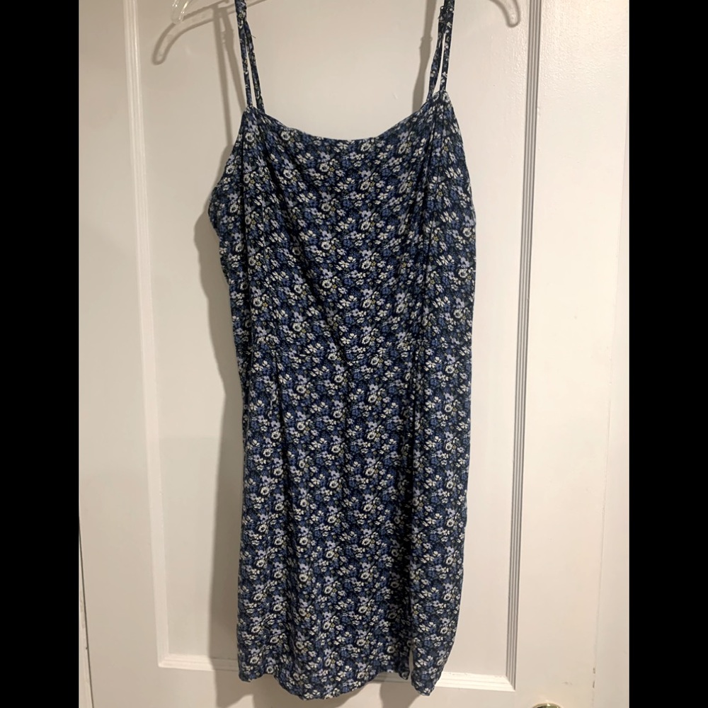 Blue flower dress